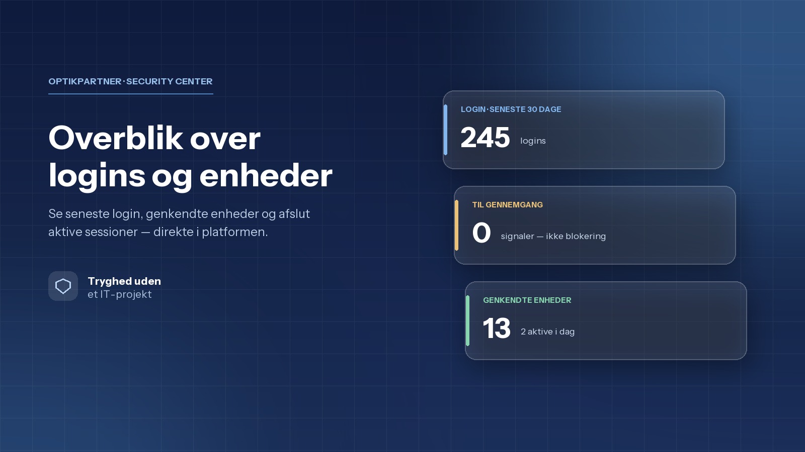 Mistet computer? Få overblik over logins og enheder med Security Center
